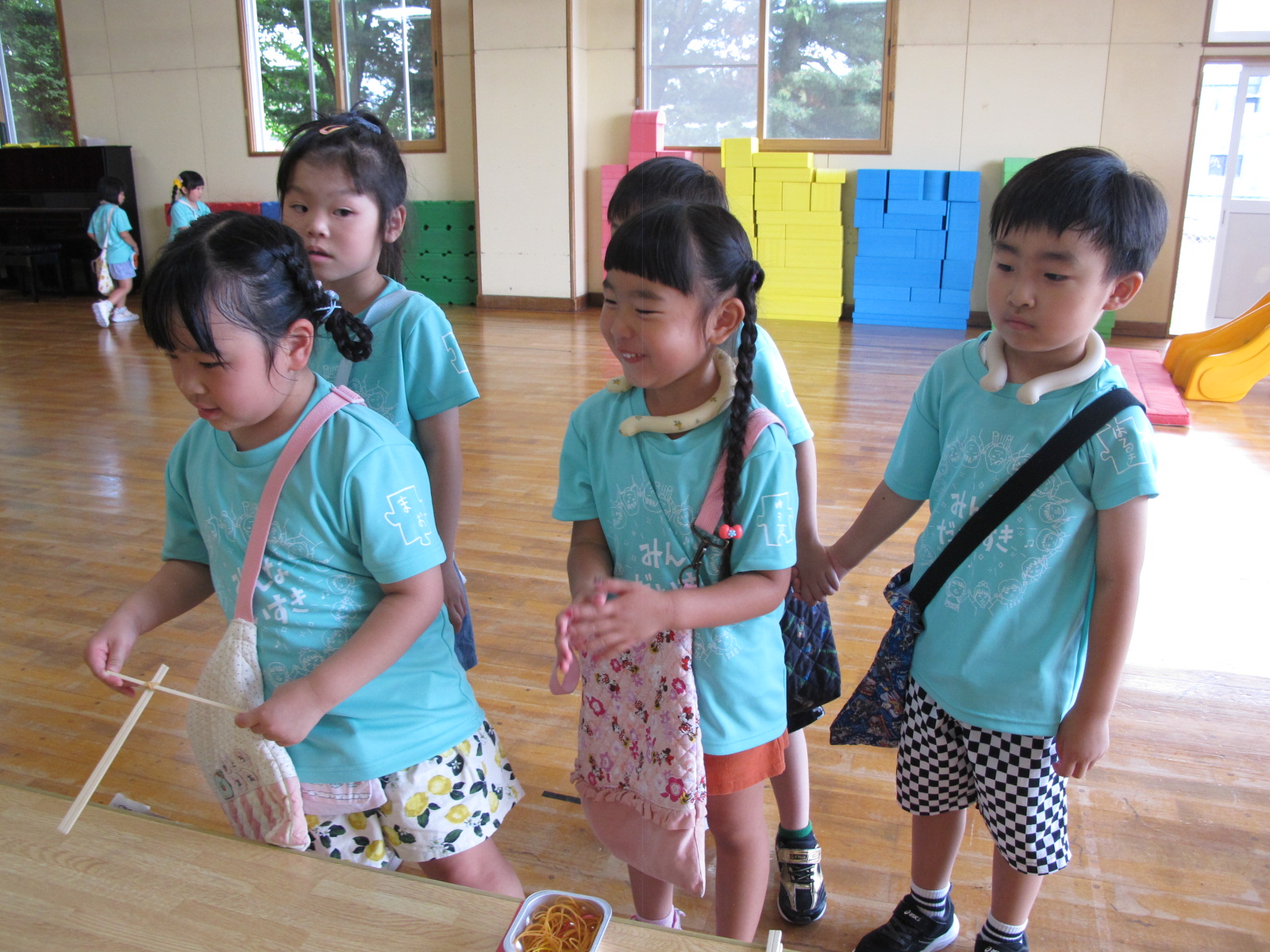 お泊まり会ごっこ（きく組）🌟 | 認定こども園 北見さくら幼稚園